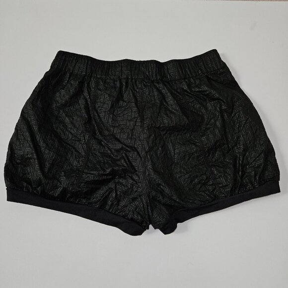 Eurotard Black Ripstop Athletic Warm-Up Shorts Girls Large Pockets 100% Nylon - Picture 6 of 7